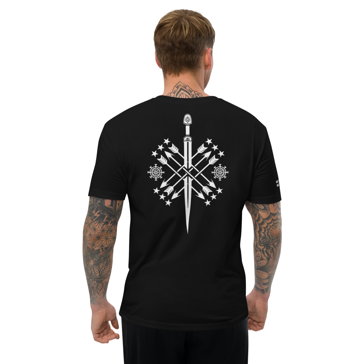 The Compass Tee Black