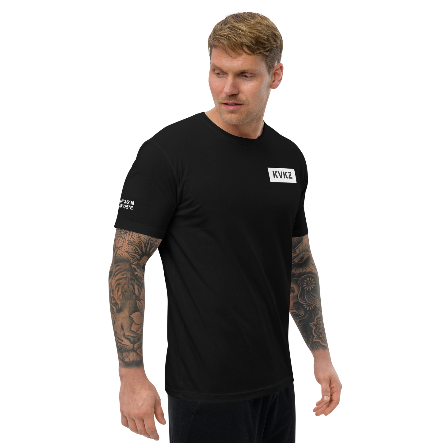 The Compass Tee Black