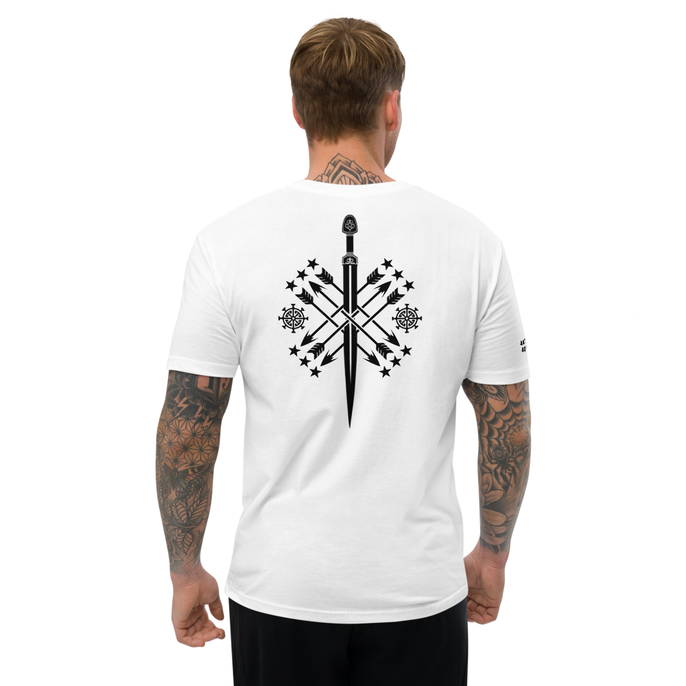 The Compass Tee White